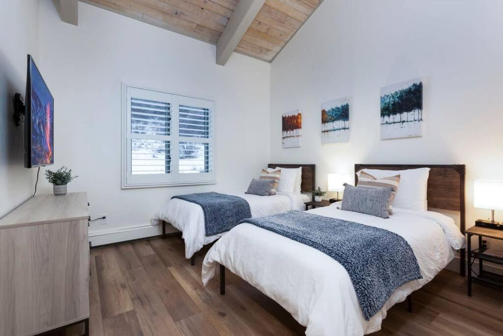 Updated 3 Bedroom 2 Ba With Pool & Hot Tub - Stunning Mountain Views! 斯诺马斯村 外观 照片